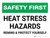 Safety-First: Heat Stress Hazards Landscape - Wall Sign