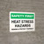 Safety-First: Heat Stress Hazards Landscape - Wall Sign