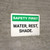 Safety-First: Water Rest Shade Landscape - Wall Sign