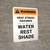 Warning: Heat Stress Hazards Water Rest Shade Portrait - Wall Sign