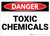 Danger: Toxic Chemicals - Wall Sign