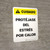 Caution: Protect Yourself From Heat Stress Spanish Portrait - Wall Sign