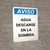 Notice: Water Rest Shade Spanish Portrait - Wall Sign