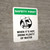 Safety First: When Its Hot Drink Plenty Of Water Portrait - Wall Sign