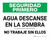 Safety First: Water Rest Shade Don't Work Without Them Spanish Landscape - Wall Sign