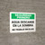 Safety First: Water Rest Shade Don't Work Without Them Spanish Landscape - Wall Sign