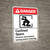 Danger: Confined Space Atmosphere Testing Before Entering ANSI - Wall Sign
