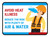 Avoid Heat Illness Rectangular - Floor Sign