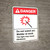 Danger: Do Not Watch Arc Welder At Work May Cause Blindness ANSI - Wall Sign