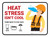 Heat Stress Isn't Cool Rectangular - Floor Sign