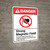 Danger: Strong Magnetic Field Pacemakers Stay 2 Feet Back ANSI - Wall Sign