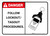 Danger: Follow Lock Out Tag Out Procedures - Wall Sign