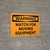 Warning: Watch For Moving Equipment Landscape - Wall Sign
