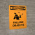 Warning: Falling Objects Portrait - Wall Sign