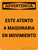 Warning: Watch For Moving Equipment Spanish Portrait - Wall Sign