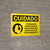 Caution: Hearing Protection Required While Equipment Is Operating Spanish Landscape - Wall Sign