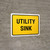 Utility Sink Landscape - Wall Sign
