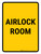 Airlock Room Portrait - Wall Sign