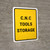 C.N.C Tools Storage Portrait - Wall Sign