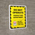 Do Not Operate Production Department Portrait - Wall Sign