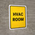 Hvac Room Portrait - Wall Sign