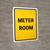 Meter Room Portrait - Wall Sign