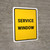 Service Window Portrait - Wall Sign