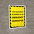 This Equipment Is Backed By An Emergency Generator Portrait - Wall Sign