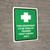 This Equipment Only To Be Used By First Aiders Portrait - Wall Sign