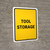 Tool Storage Portrait - Wall Sign