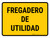 Utility Sink Spanish Landscape - Wall Sign