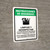 Safety Instructions: Clean & Disinfect Personal Tools Spanish Portrait - Wall Sign
