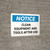 Notice: Clean Equipment And Tools After Use Landscape - Wall Sign