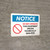 Notice: Do Not Operate This Equipment Unless Technically Qualified Landscape - Wall Sign