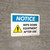 Notice: Wipe Down Equipment After Use Landscape - Wall Sign
