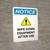 Notice: Wipe Down Equipment After Use Portrait - Wall Sign