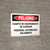 Danger: Elevator Equipment Room Authorized Personnel Only Spanish Landscape - Wall Sign