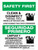 Safety First: Clean & Disinfect Personal Tools Bilingual Spanish Portrait - Wall Sign