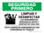 Safety First:Clean & Disinfect Personal Tools Spanish Landscape - Wall Sign