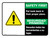 Safety First: Put Tools Back In Their Proper Place Bilingual Spanish Landscape - Wall Sign