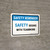 Safety Reminder: Safety Begins With Teamwork Landscape - Wall Sign