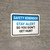 Safety Reminder: Stay Alert So You Don't Get Hurt Landscape - Wall Sign