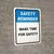 Safety Reminder: Make Time For Safety Portrait - Wall Sign