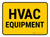 Hvac Equipment Rectangular - Floor Sign