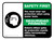 Safety First: You Must Wear Eye Protection Bilingual Spanish Rectangular With Icon - Floor Sign