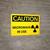 Caution: Microwave In Use Radiation - Wall Sign