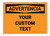 Custom OSHA Spanish Warning Label