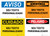 Custom OSHA Portuguese Label