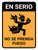 En Serio, En Llamas - Wall Sign