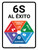6S Para al Exito Vertical - Wall Sign